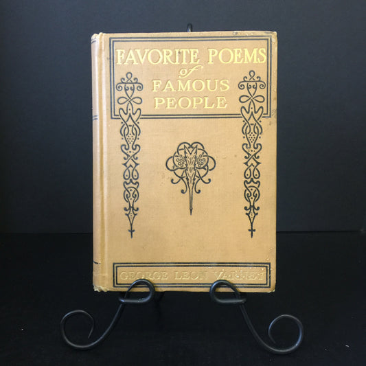 Favorite Poems of Famous People - George Leon Varney - 1910