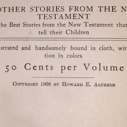 Mother Stories - Howard E. Altemus - 1908