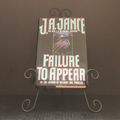 Failure To Appear - J.A. Jance - First Edition - 1993