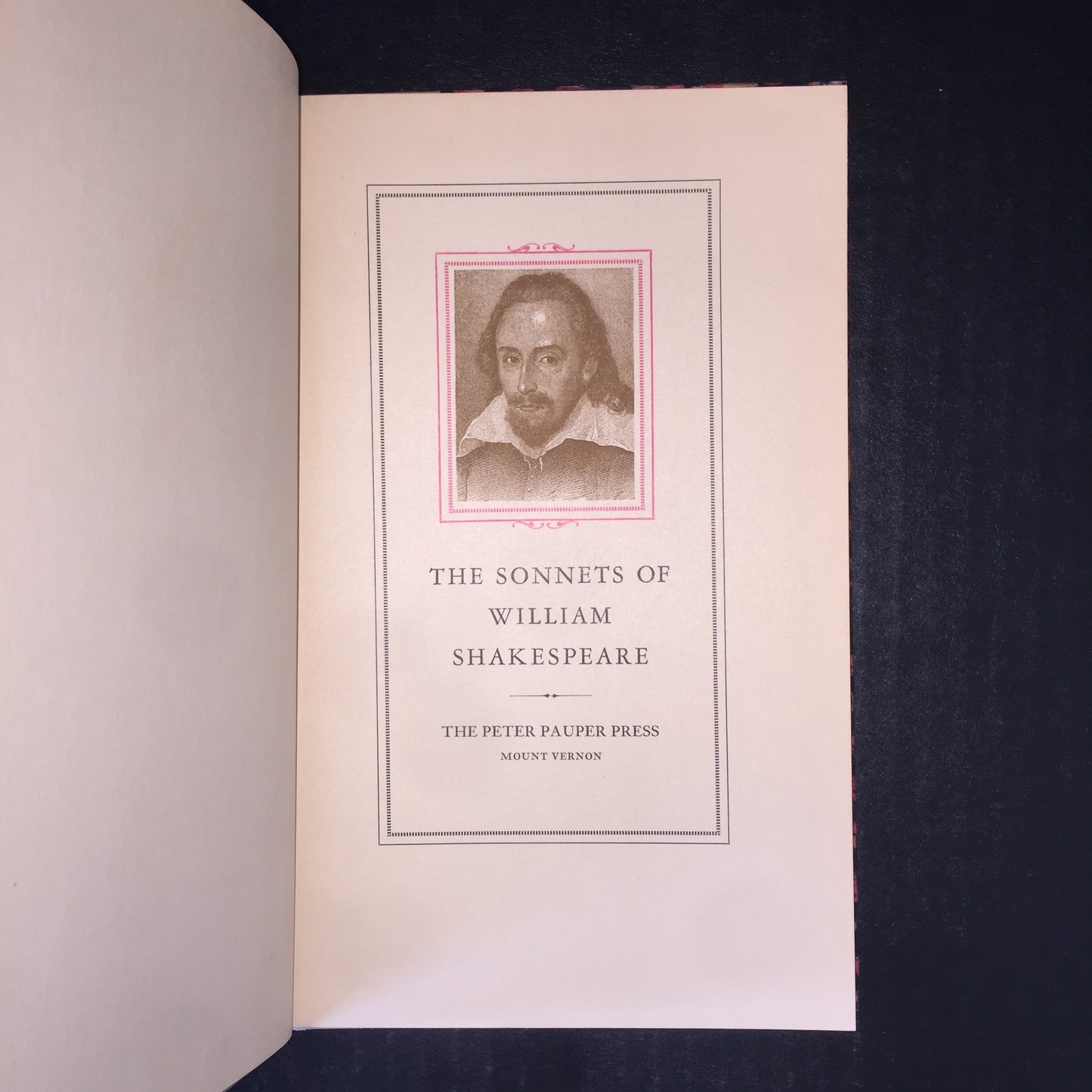 The Sonnets of William Shakespeare - William Shakespeare - Includes Slipcase - 1946