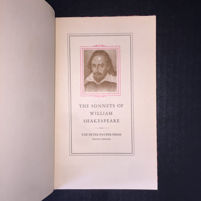 The Sonnets of William Shakespeare - William Shakespeare - Includes Slipcase - 1946