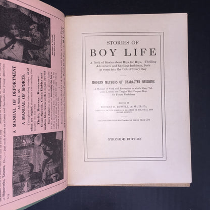 Stories of Boy-Life: Self Help Stories - Thomas H. Russell - Salesman Dummy - 1914