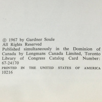 UFOs & IFOs - Gardner Soule - Inscribed by Author - 1967