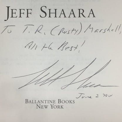 Gone For Soldiers - Jeff Shaara - Signed by Author - First Edition - 2000