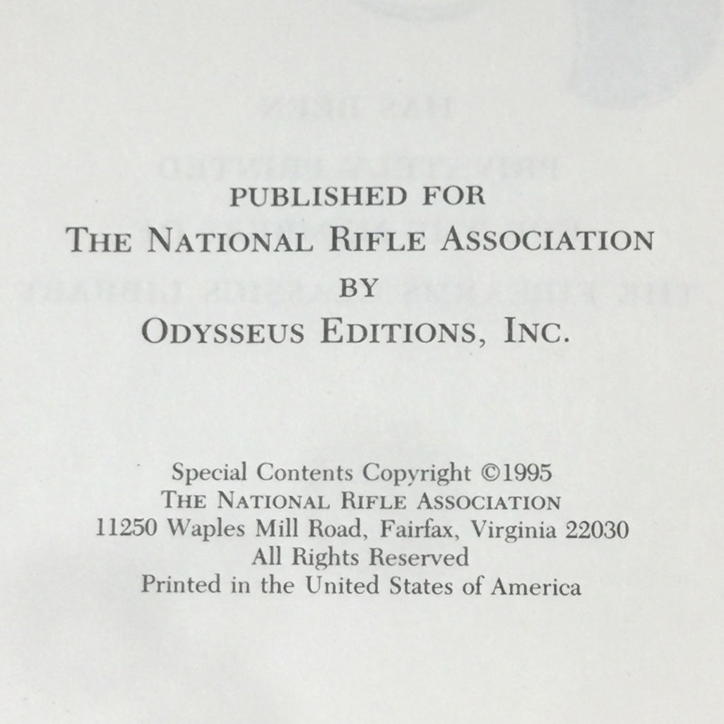 Guns Of The Old West - Charles Edward Chapel - Firearms Classics Library - 1995