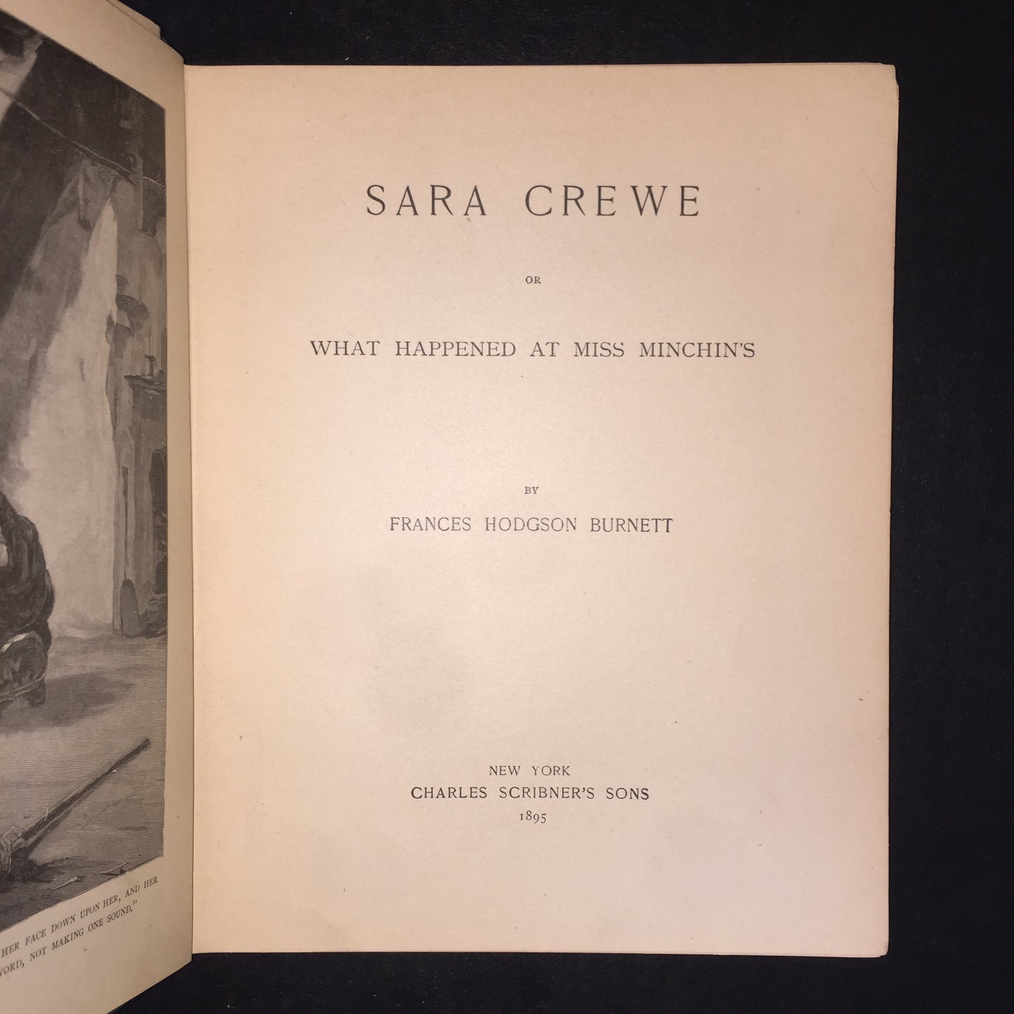 Sara Crewe or What Happened at Miss Minchin's - Frances H. Burnett - 1888