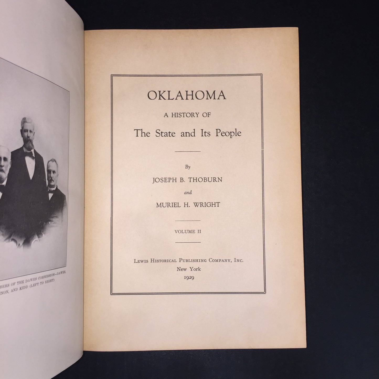Oklahoma: A History - Joseph B. Thoburn and Muriel H. Wright - Volume 2 of 4 - 1929