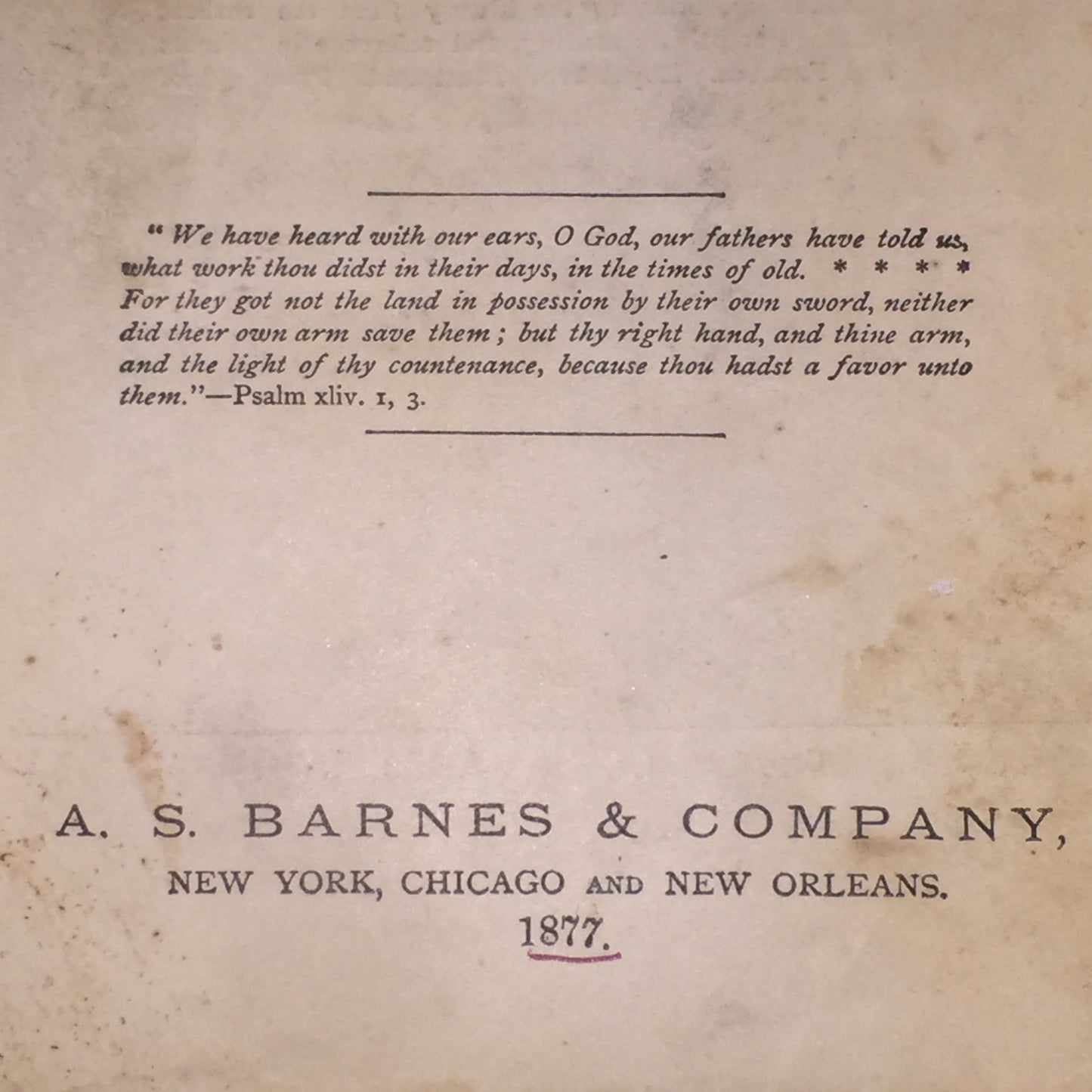 A Brief History of the United States - A. S. Barnes and Co. - 1877