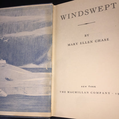 Windswept - Mary Ellen Chase - Missing Front Free End Paper - 1941