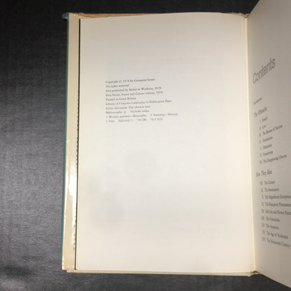 The Obstacle Race - Germaine Greer - Signed by Author - 1979