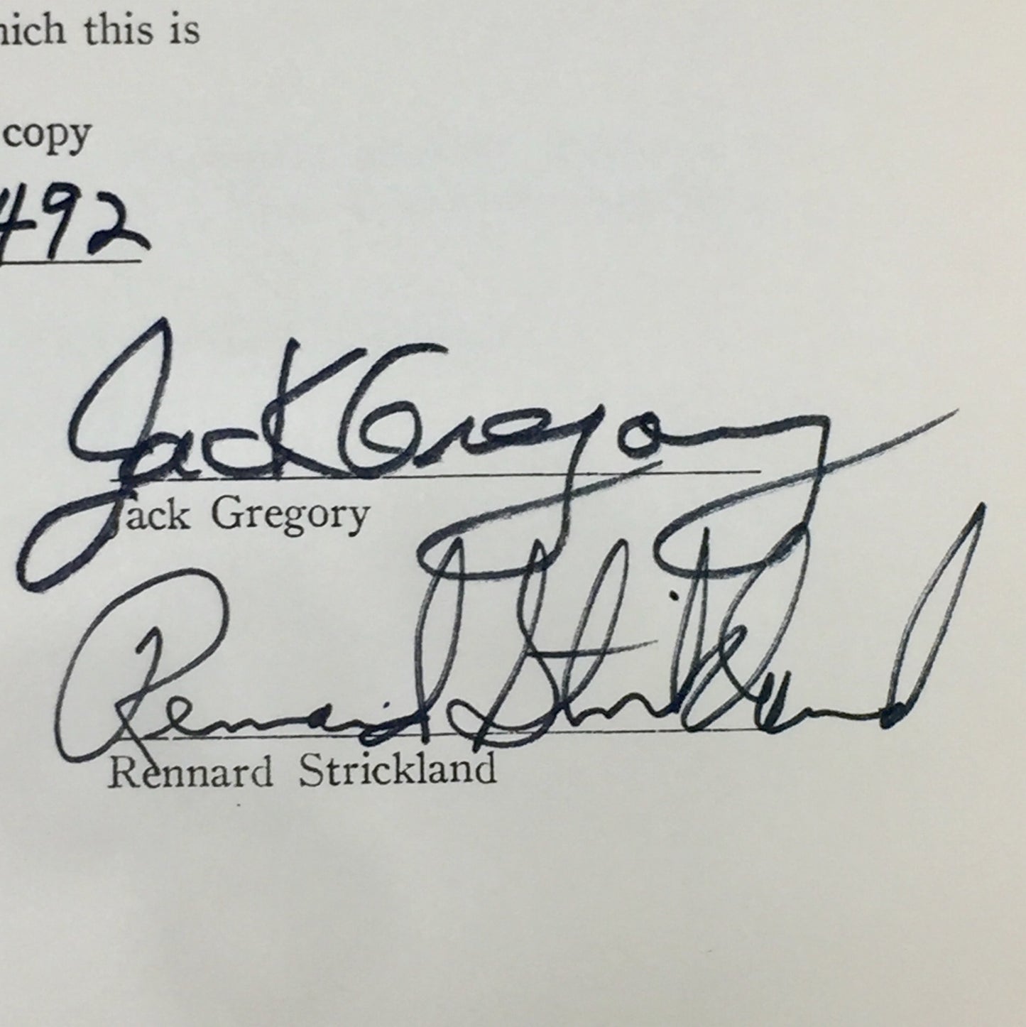 Hell On The Border - Jack Gregory and Rennard Strickland - Signed by Both Authors - Limited Edition - 1971