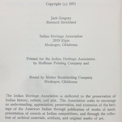 Hell On The Border - Jack Gregory and Rennard Strickland - Signed by Both Authors - Limited Edition - 1971