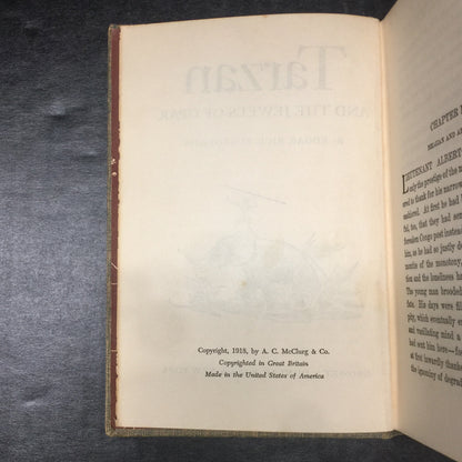 Tarzan And The Jewels Of Opar - Edgar Rice Burroughs - 1918