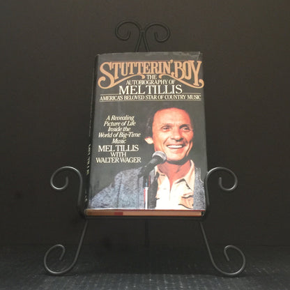 Stutterin' Boy - Mel Tillis - Signed by Author - Third Printing - 1989