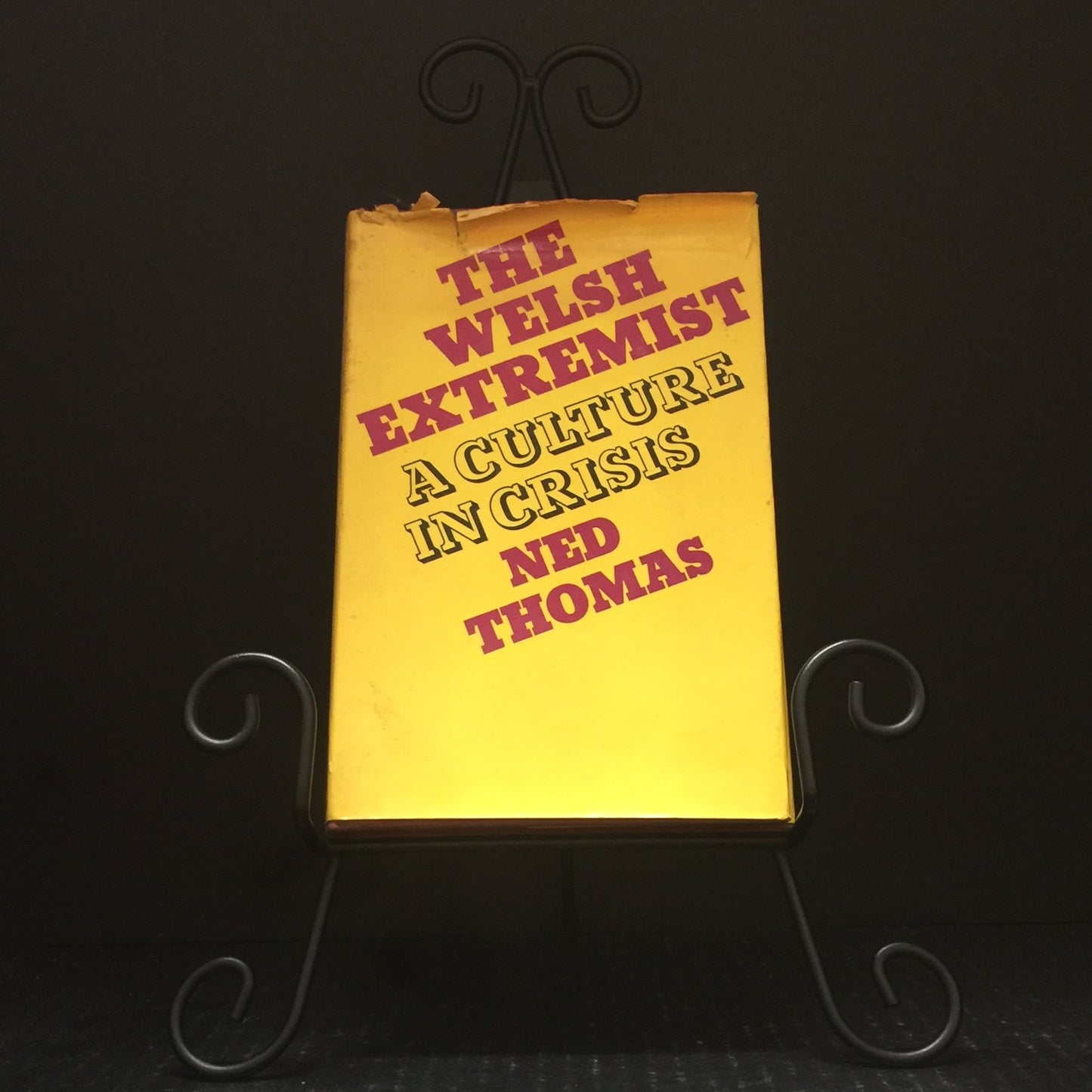 The Welsh Extremist - Ned Thomas - Signed by Author - 1971