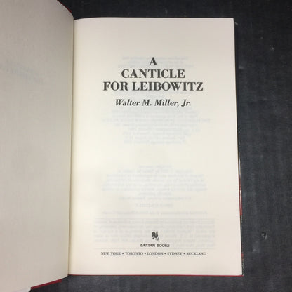 A Canticle For Leibowitz - Walter M. Miller Jr. - 1988