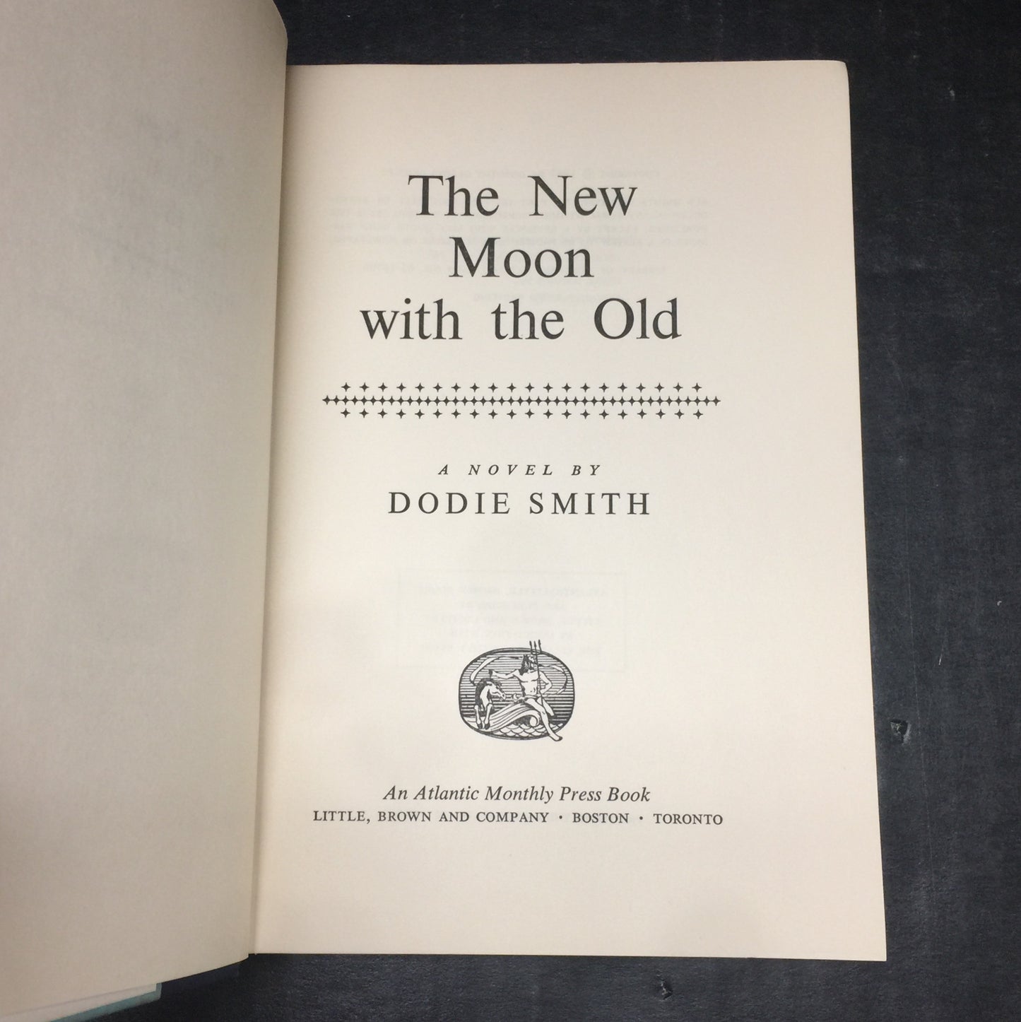 The New Moon with the Old - Dodie Smith - Third Printing - 1963