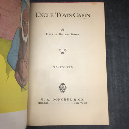 Uncle Tom's Cabin - Harriet Beecher Stowe - Ripped Dust Jacket