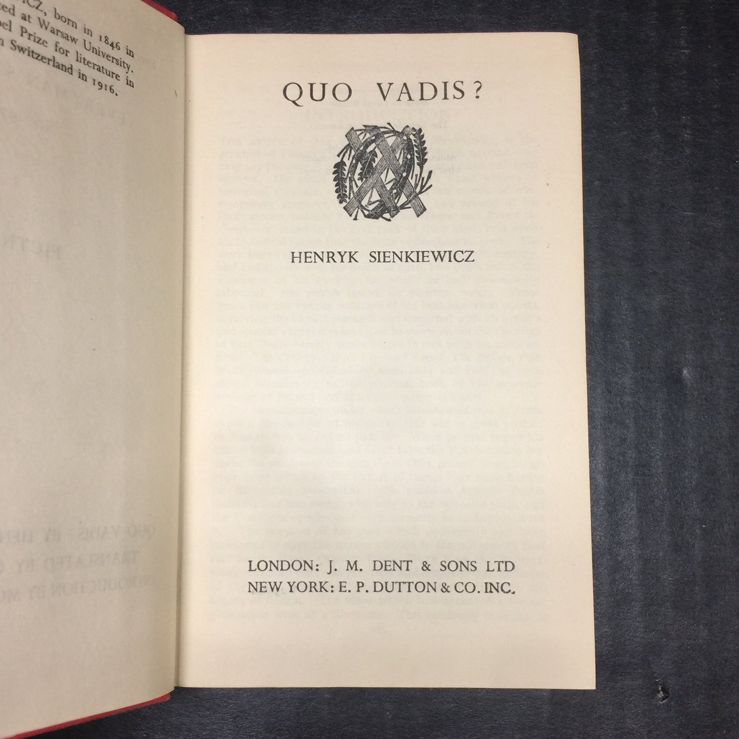 Quo Vadis? - Henryk Sienkiewicz - 1951