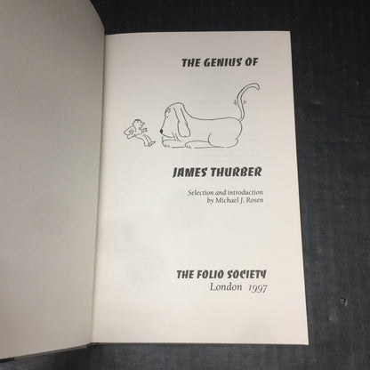 The Genius of James Thurber - Michael J. Rosen - The Folio Society - 1997