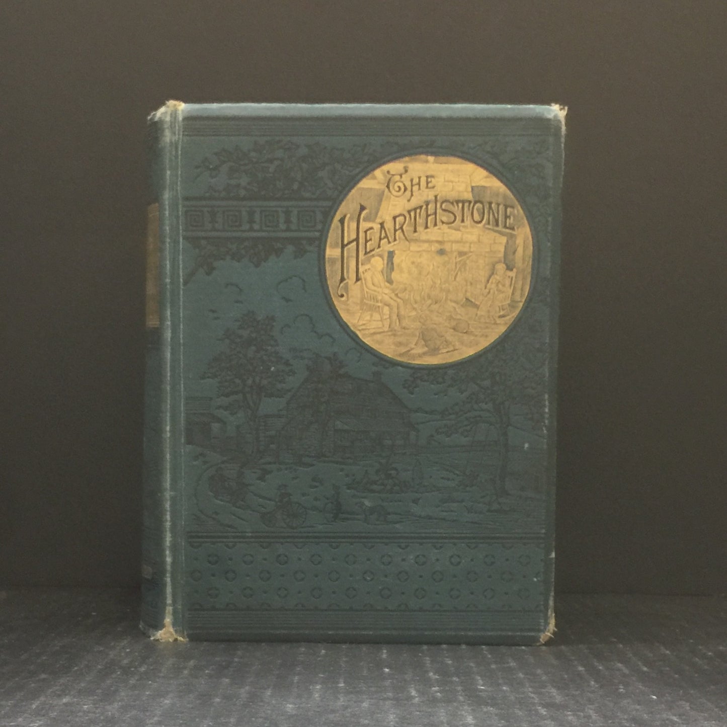 The Hearthstone - Laura C. Holloway - Spine Damage - 1889