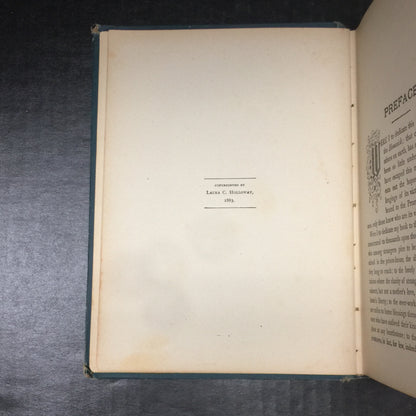 The Hearthstone - Laura C. Holloway - Spine Damage - 1889