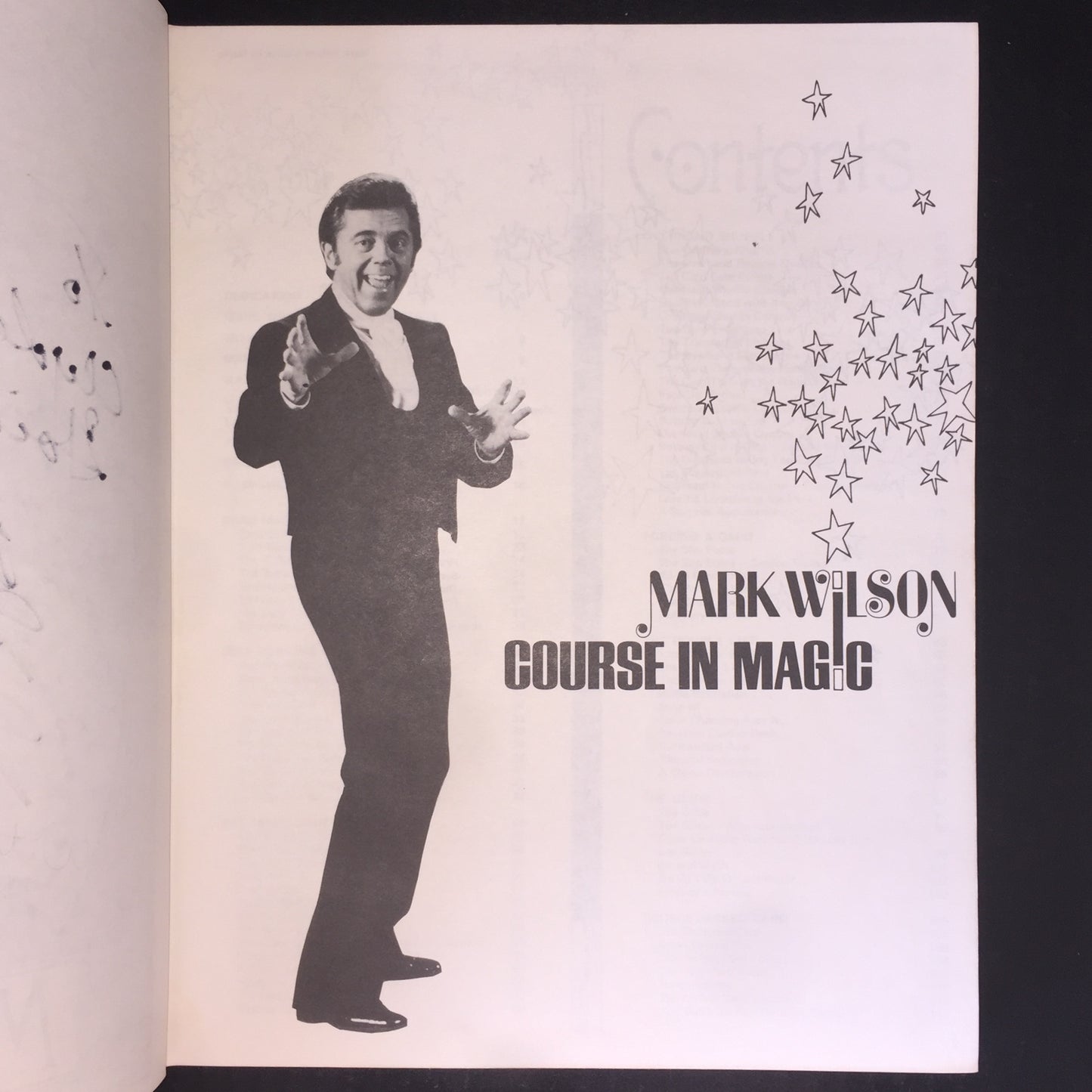 Course In Magic - Mark Wilson - Signed - 1977