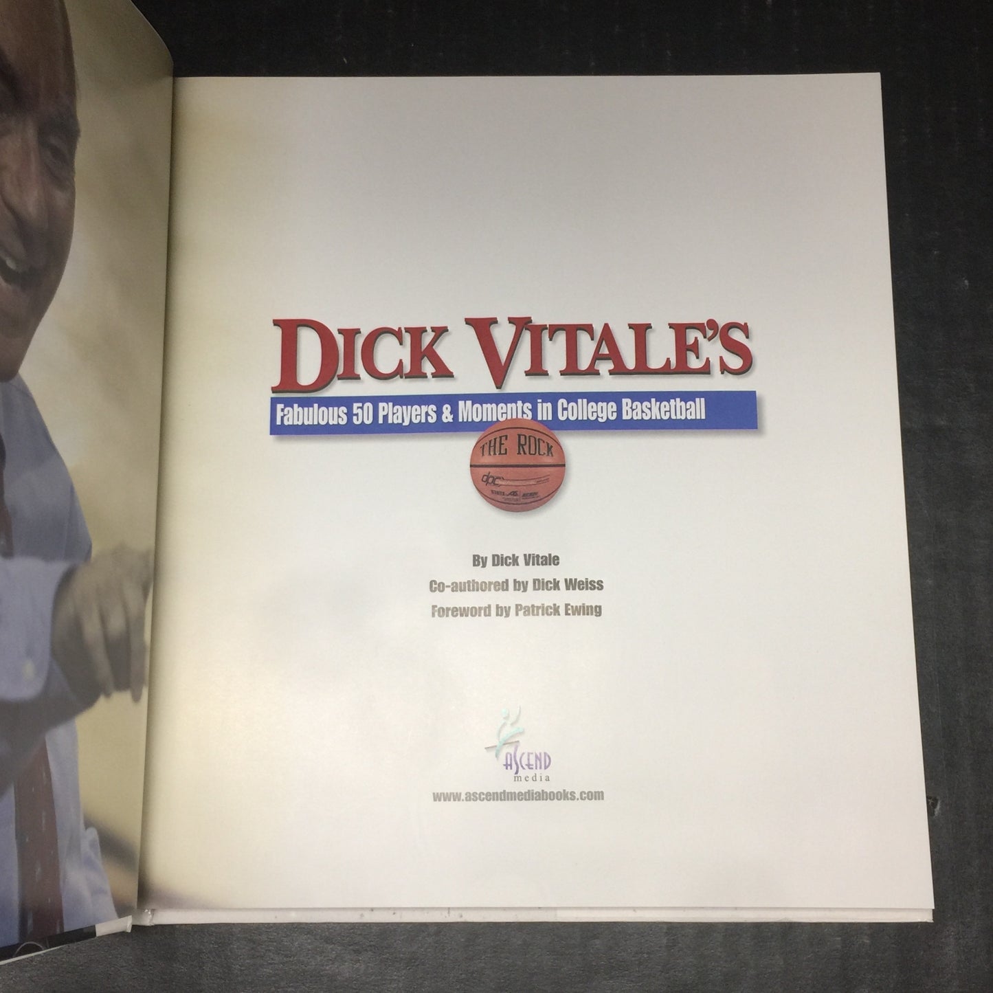 Dick Vitale's Fabulous 50 Players & Moments in College Basketball - Dick Vitale - Signed by Author - First Edition - 2008