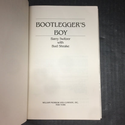 Bootlegger's Boy - Barry Switzer - Signed by Author - First Edition - 1990