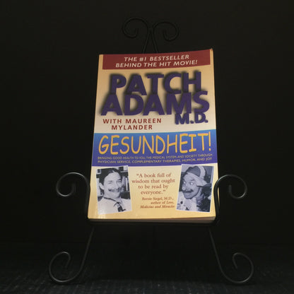 Gesundheit! - Patch Adams M.D. - Signed by Author - 1998