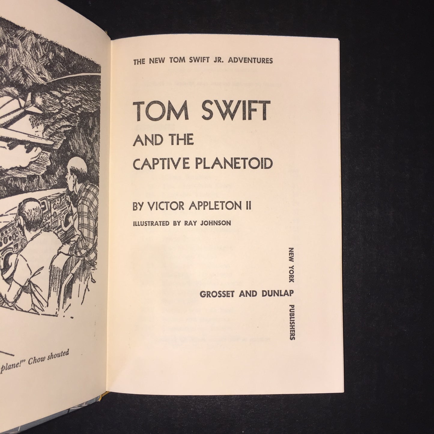 Tom Swift and the Captive Planetoid - Victor Appleton II - 1st Edition - 1967