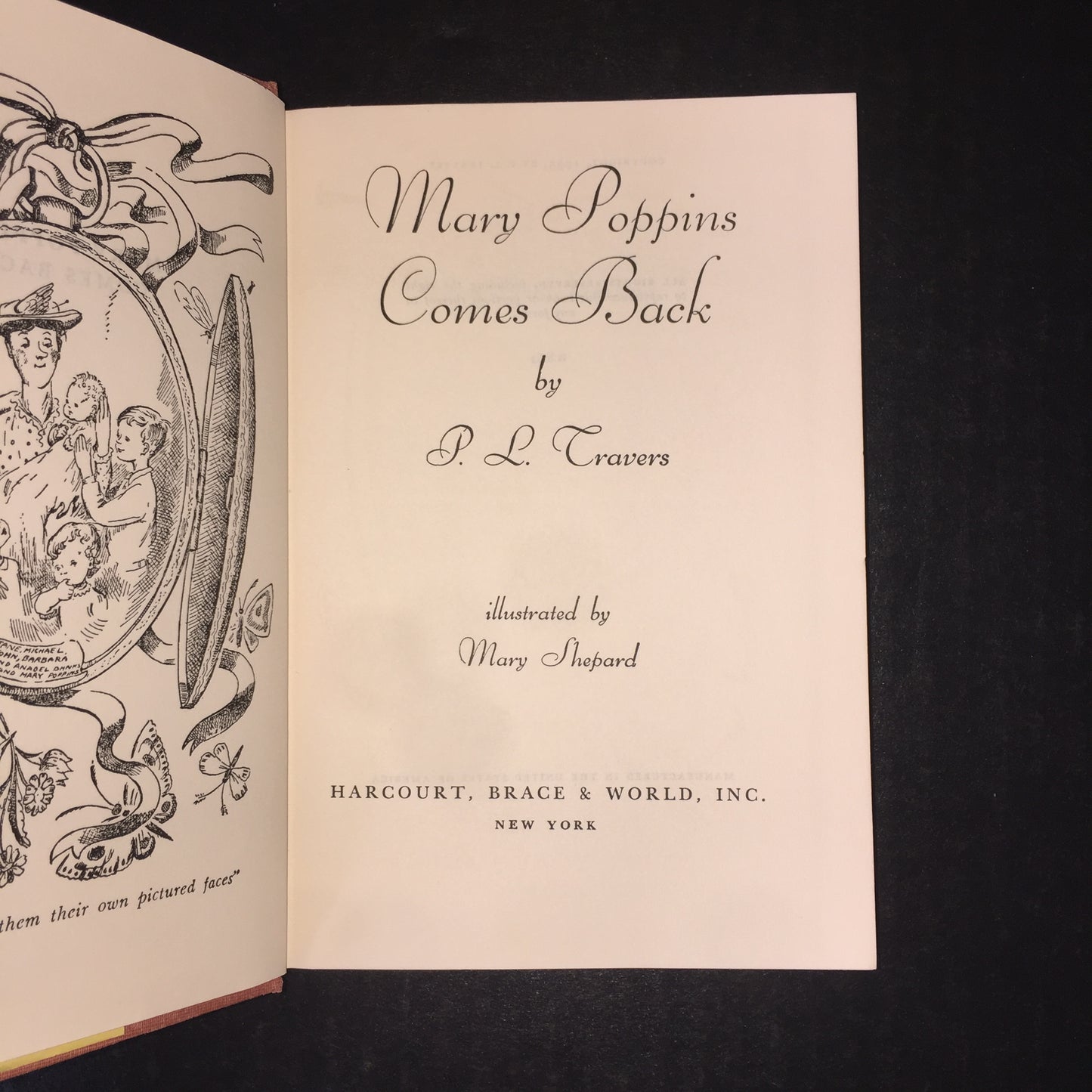 Mary Poppins Comes Back - P. L. Travers - Early Print - 1935