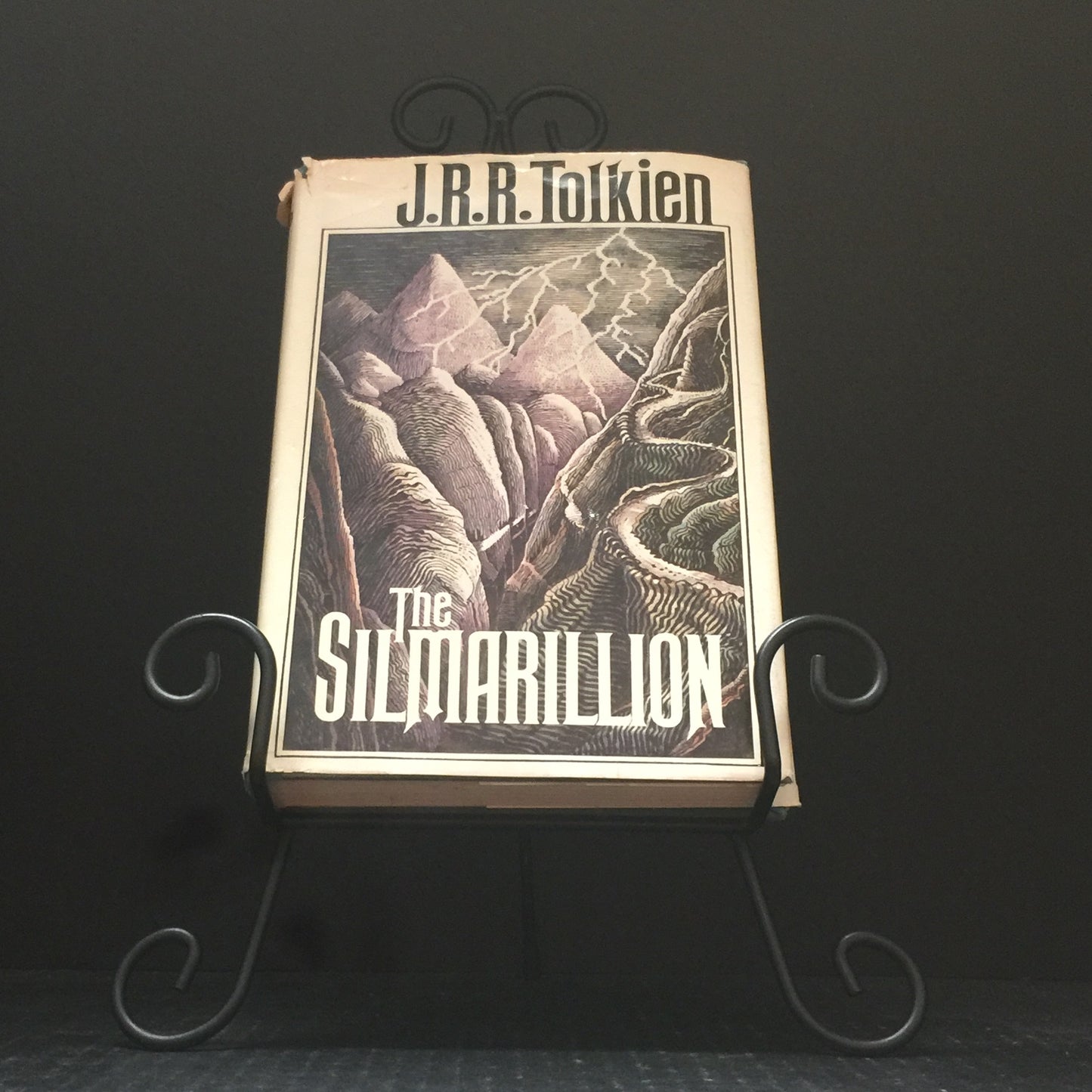 The Silmarillion - J.R.R. Tolkien - First American Edition - Includes Map - 1977