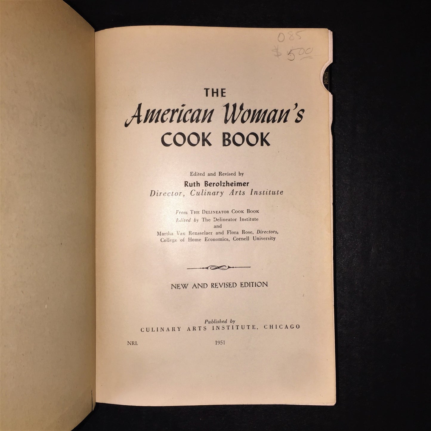 The American Woman's Cook Book - Ruth Berolzheimer - 1951