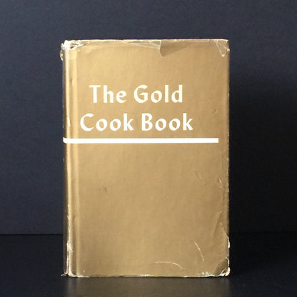 The Gold Cook Book - Louis P. De Gouy - Book Club Edition - 1960