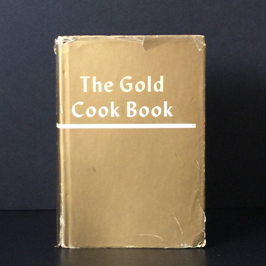 The Gold Cook Book - Louis P. De Gouy - Book Club Edition - 1960