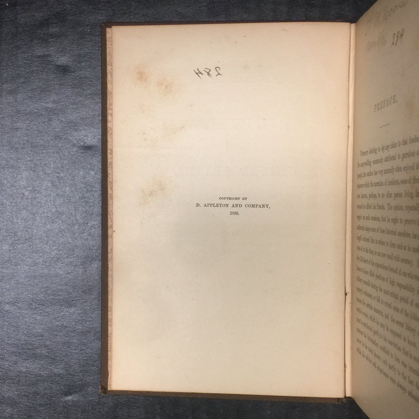 Anecdotes of The Civil War - E.D. Townsend - Spine Damage - 1884