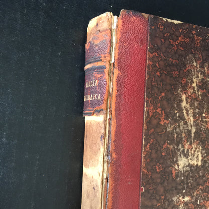 Biblia Hebraica - Hebraic - circa 1860s