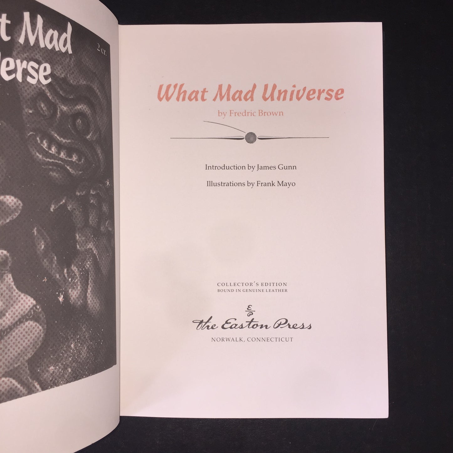 What Mad Universe - Fredric Brown - Easton Press - 1986