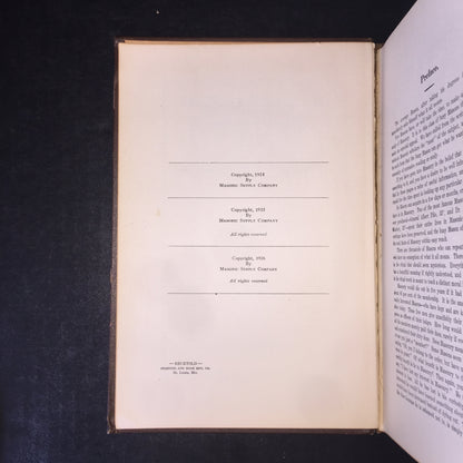 Masonry Defined - Dr. Albert G. Mackey - 1926