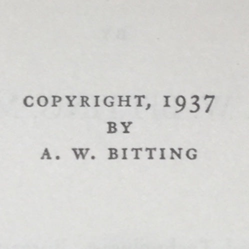 Appertizing or The Art of Canning - A.W. Bitting M.D. - 1937