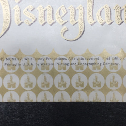 Walt Disney's Disneyland - Walt Disney - First Edition - 1965