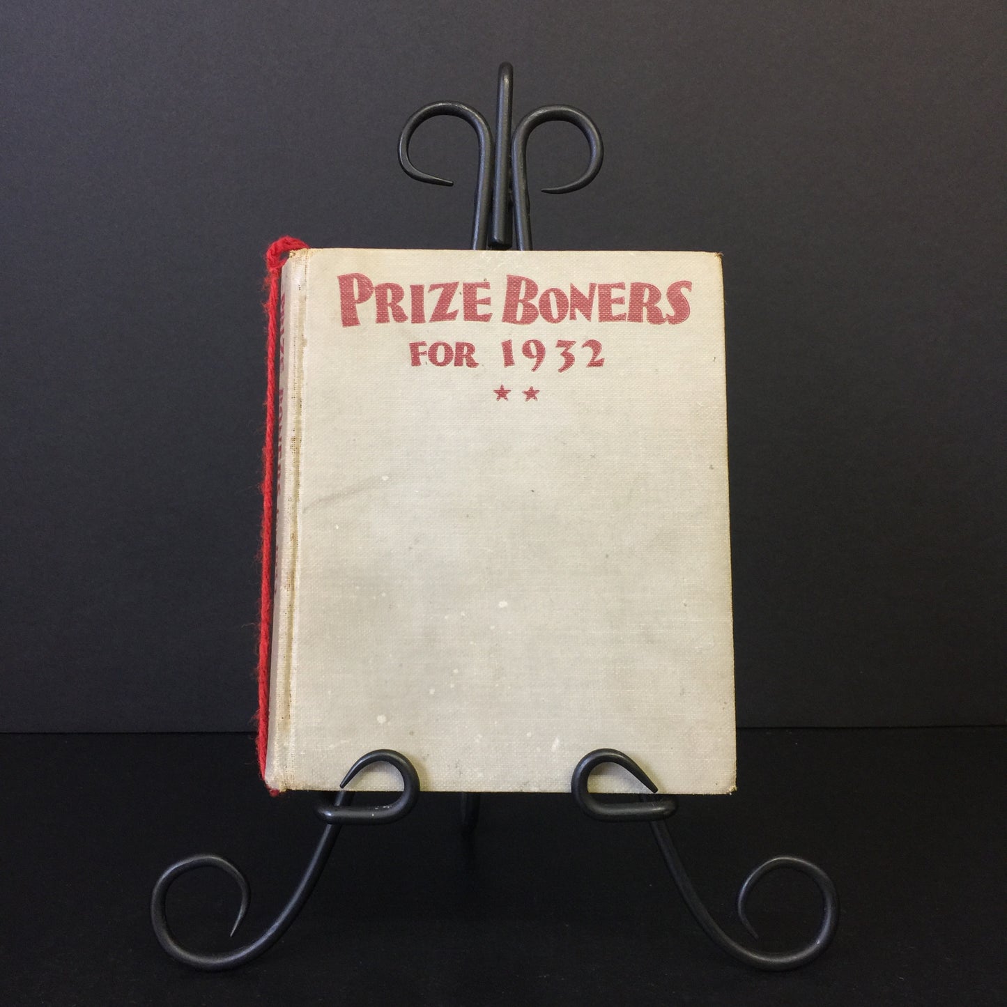 Prize Boners for 1932 - Alexander Abingdon and Virginia Huget - Very Scarce - 1932