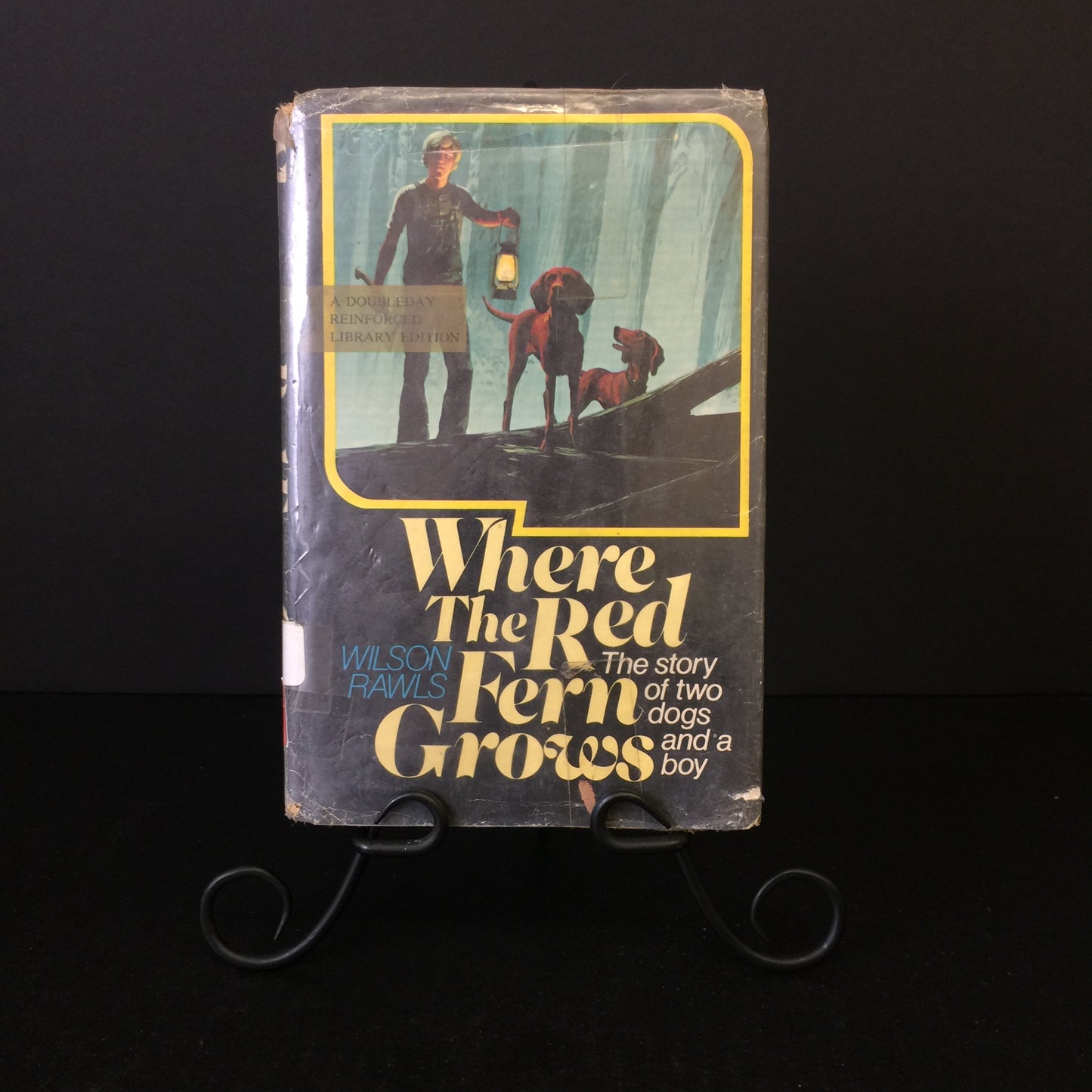 Where The Red Fern Grows - Wilson Rawls - Signed - Ex Library - 1976