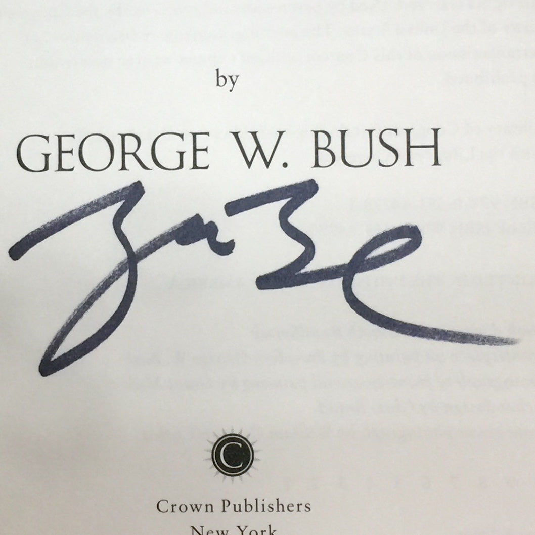 41: A Portrait Of My Father - George W. Bush - Signed by Author - First Edition - 2014