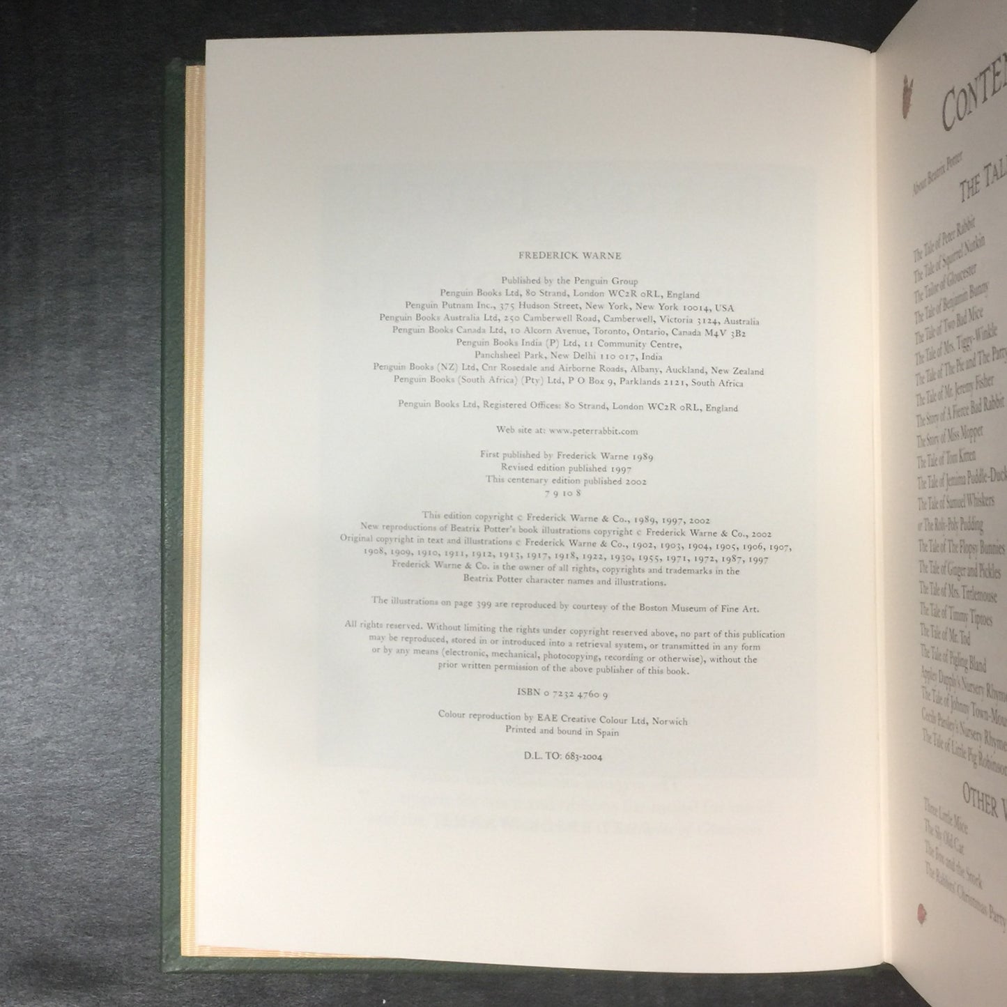 The Complete Tales - Beatrix Potter - 2002