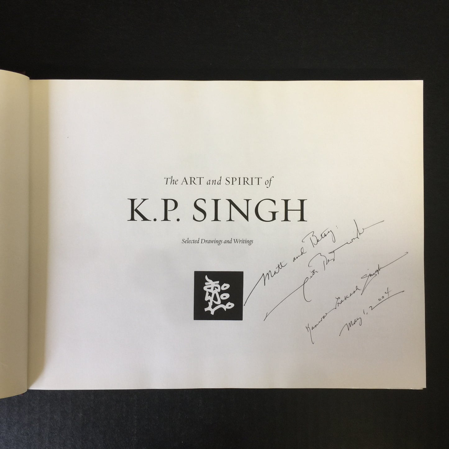 The Art and Spirit of K. P. Singh - K. P. Singh - Signed - 2003