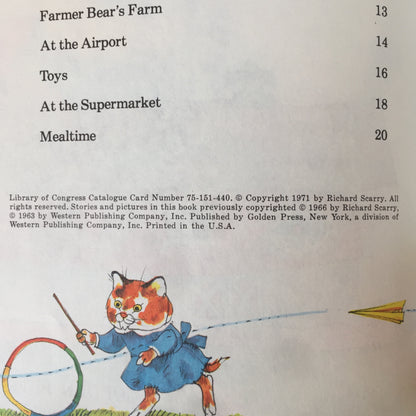 Fun With Words - Richard Scarry - 1971