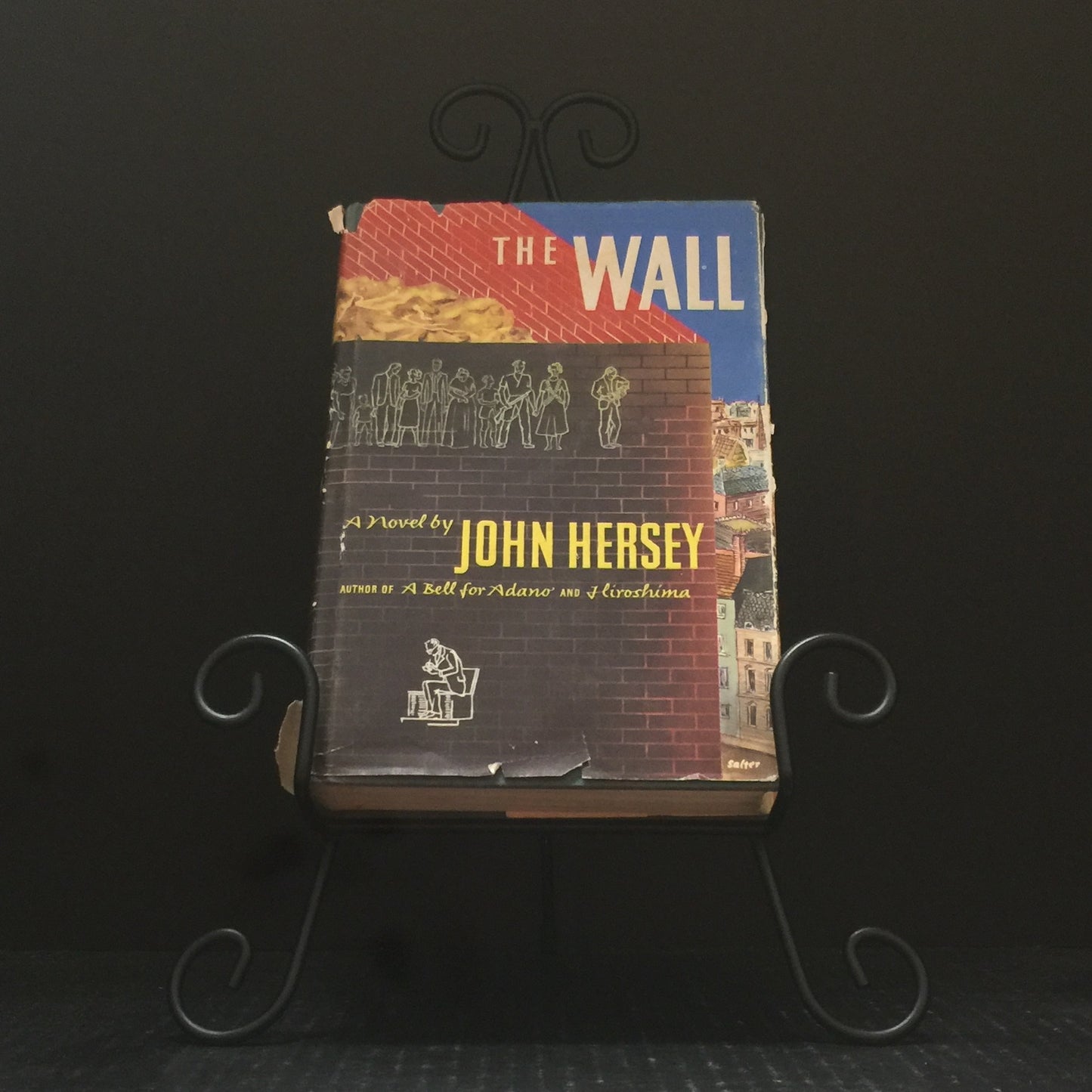 The Wall - John Hersey - Book Of The Month Edition - 1950