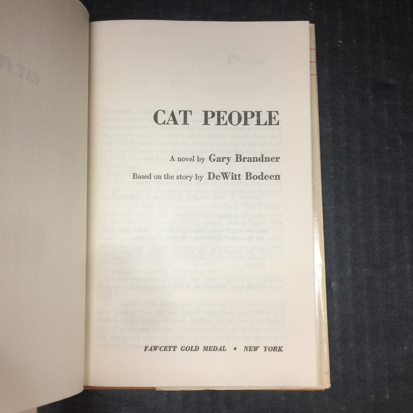 Cat People - Gary Brandner - Book Club Edition - 1982